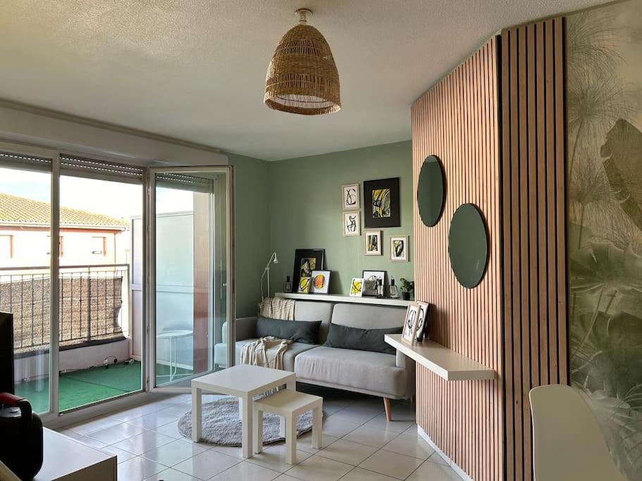 Appartement Cosy Agen Centre Avec Lit King Size Luaran gambar